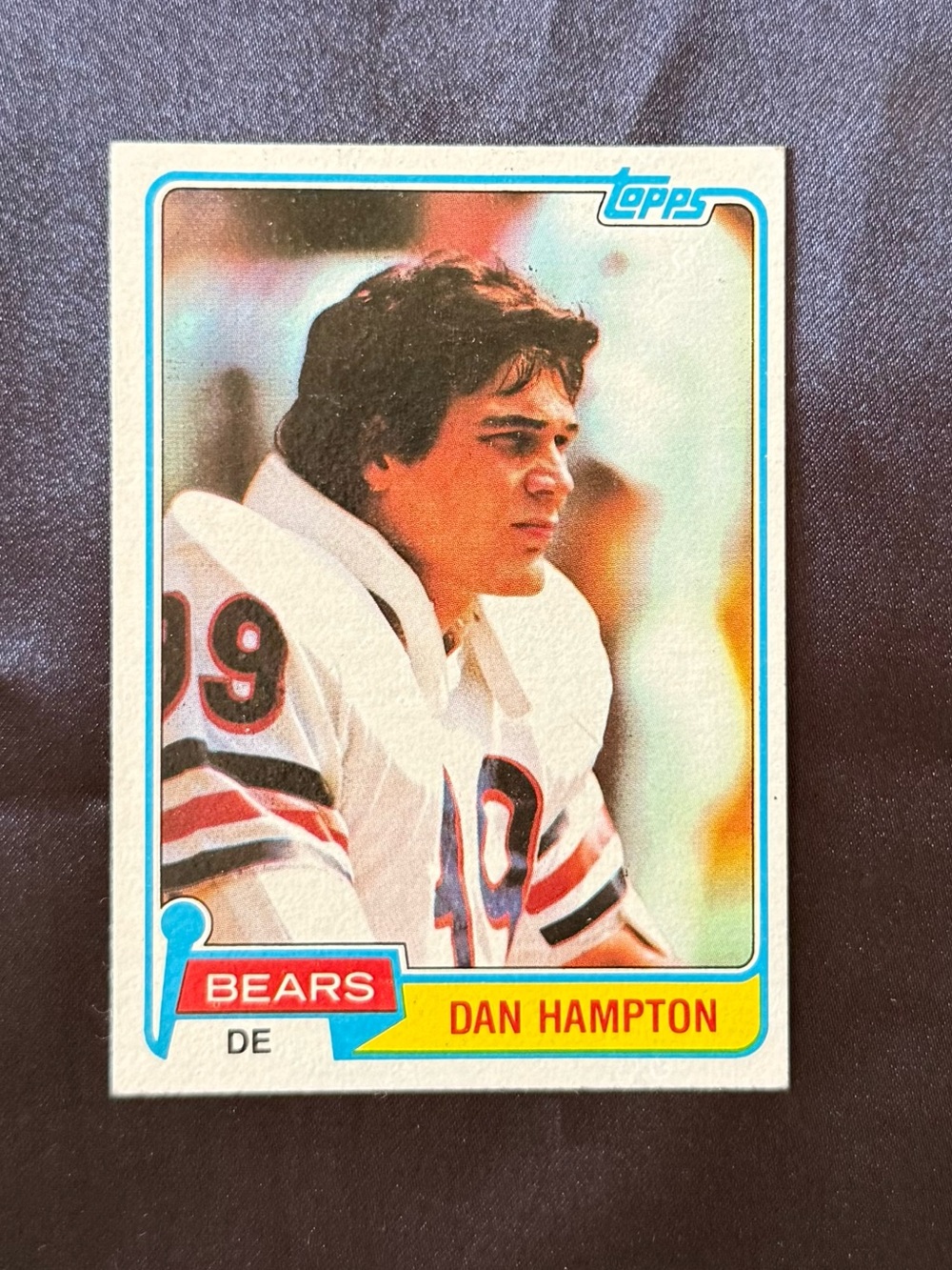 Dan Hampton #316 Topps, HOF, 1981, Chicago Bears, MT/NM, Superbly Centered.....